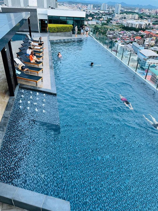 The Base Central Pattaya 2 Bed 2 Bath By Numam Eksteriør billede
